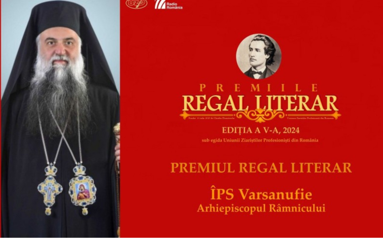 ÎPS Varsanufie, laureat al Premiului Regal Literar pentru volumul „Mântuiește, Bunule, Sufletele Noastre!” – Vocea Vâlcii Online